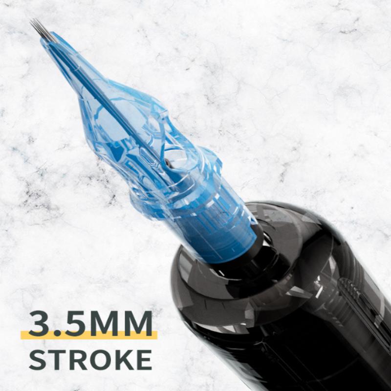 High-Efficiency Wireless Tattoo Pen 3.5mm Stroke Tattoo Machine with 1600mah Battery Portable for Permanent Makeup and Supplies