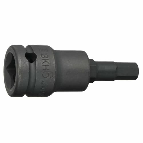 TONE Hexagon socket (strong type) 3KH-06 Drive angle 9.5mm (3/8") Width across flats 6mm