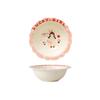 Ceramic Dinner Plate, Simple Straw Hat Bowl, Fruit Plate, High-Value Salad Bowl, Cute Dessert Bowl, Household Soup Bowl, Instant Noodle Bowl