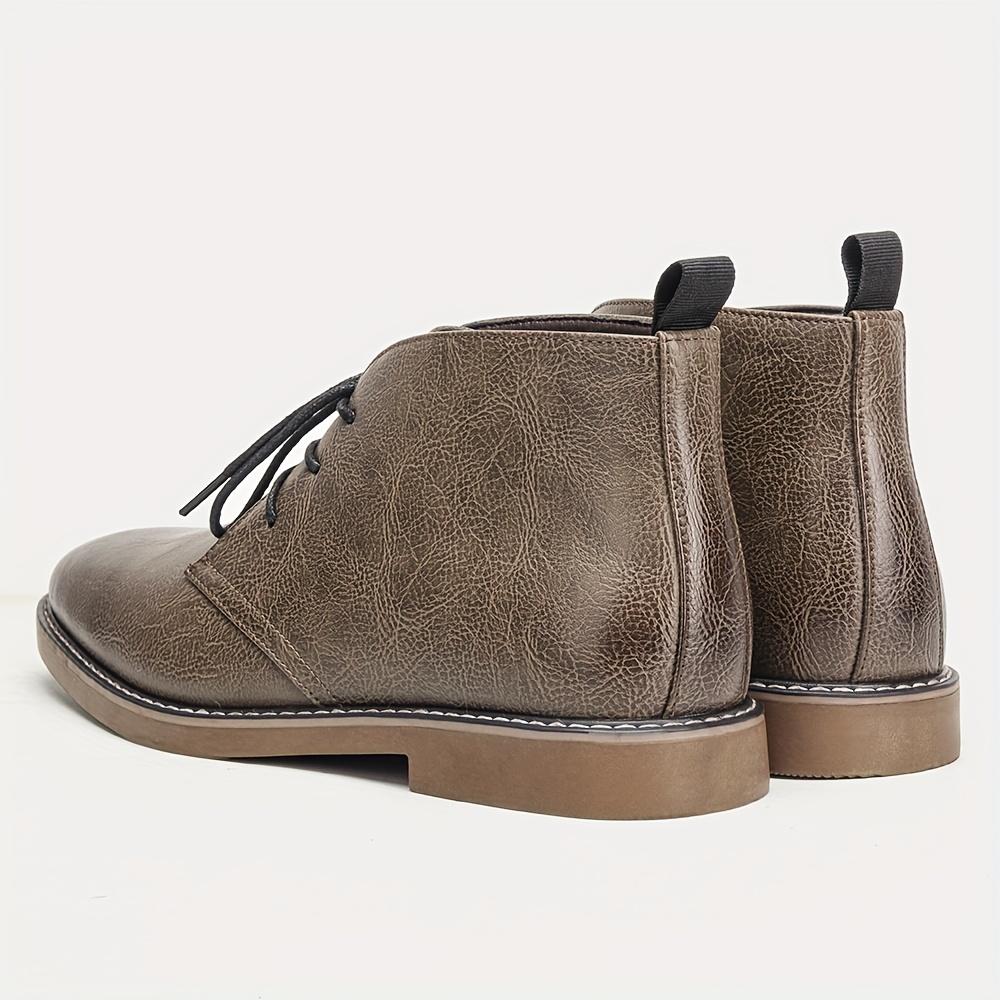 Boots Leather Retro Brand 2026 Casual Comfortable Fashion Outdoor Walking Shoe