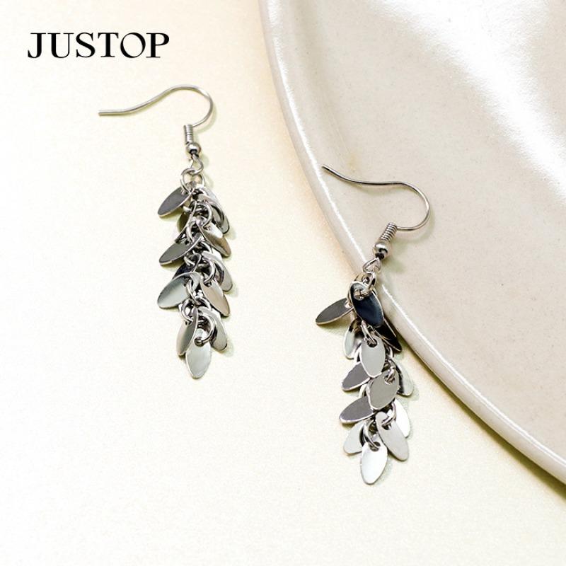 

Корейские высококачественные длинные серьги-кисточки для женщин, блестящие овальные серьги в виде хвоста феникса, персонализированные модные летние серьги