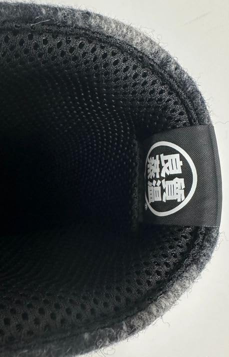 Checkered Melton wool & next-generation 3-layer polyester mesh sauna hat. Extra large! Original product. Unisex. Loose fit.