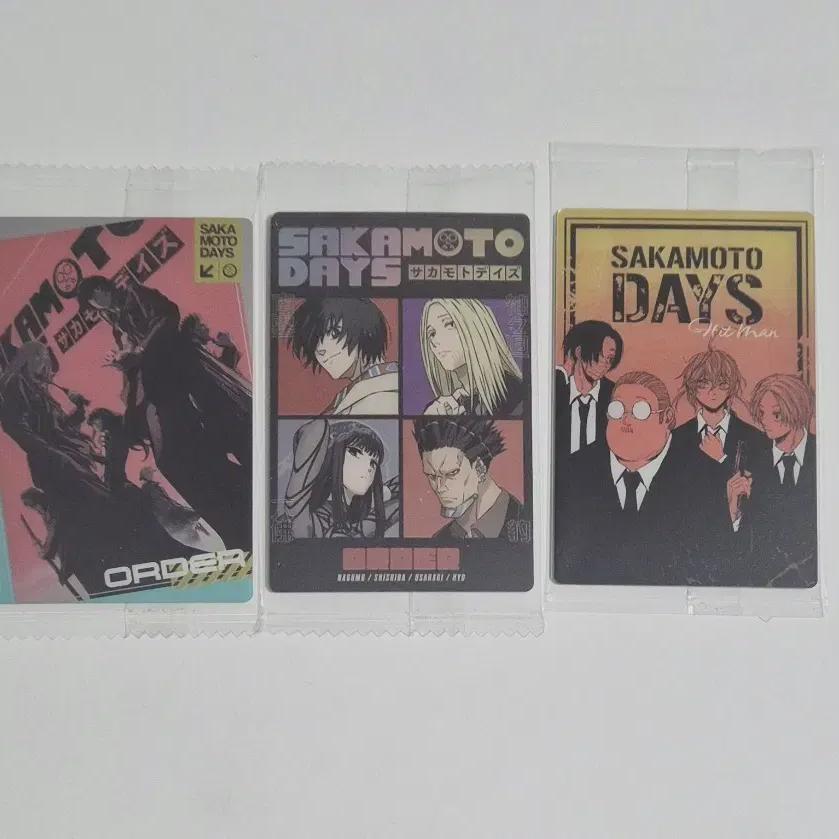 Sakamoto Days Sakadei Wafer Order Nagumo Shishiba Osaragi Hyowu Shin Seba