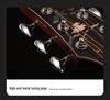 41-Inch Solid Spruce Rosewood Acoustic Folk Guitar - High-End Performance