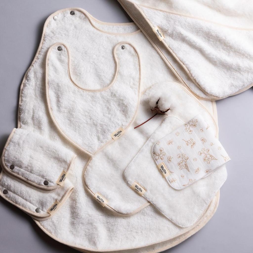 Wellis BABY Premium Organic Baby Carrier Cover Sakura 1 Set Baby Carrier Cover (WellisBABY Sakura)