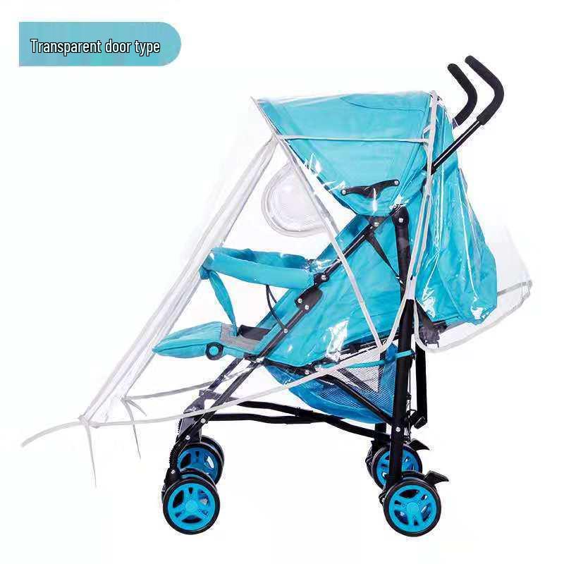 

Универсальный дождевик для детской коляски - Защита от непогоды для новорожденных и детей