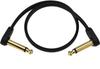 Flat Patch Cable D'Addario PW-FPRR-01 (30cm L-L) (Shielded Cable)