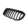 Front Bumper Kidney Grille Racing Grills For BMW 1 Series F20 F21 2015-2019 Replacement Single Double Slat Glossy Black Grilles
