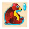 Traffic Jigsaw Toys 3D Animal Jigsaw Wood 3D Wooden Puzzle Cartoon   Preschool Learning Toys