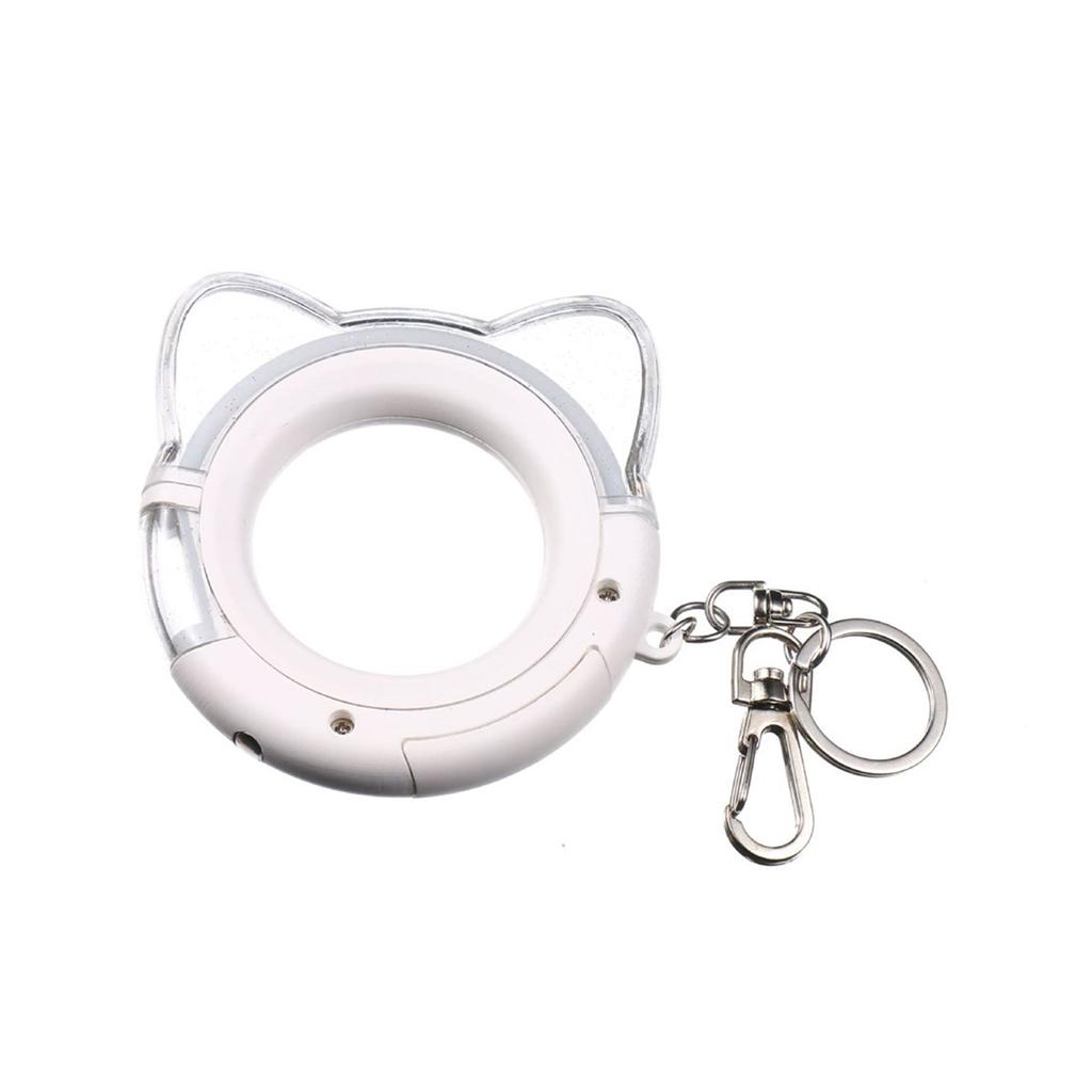 LED Small Lightstick Keychain Charm for Music Concerts Colorful Lamp Bulb Pendant Fan Support Accessory Gatherings