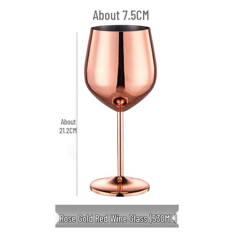Stainless Steel Stemmed Wine & Cocktail Glass