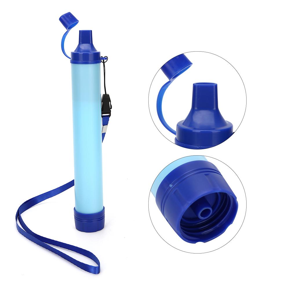 Słomki filtrujące na zewnątrz piesze wycieczki słomka z filtrem do wody wygodna słomka do napojów prostych słomki filtrujące kempingowe