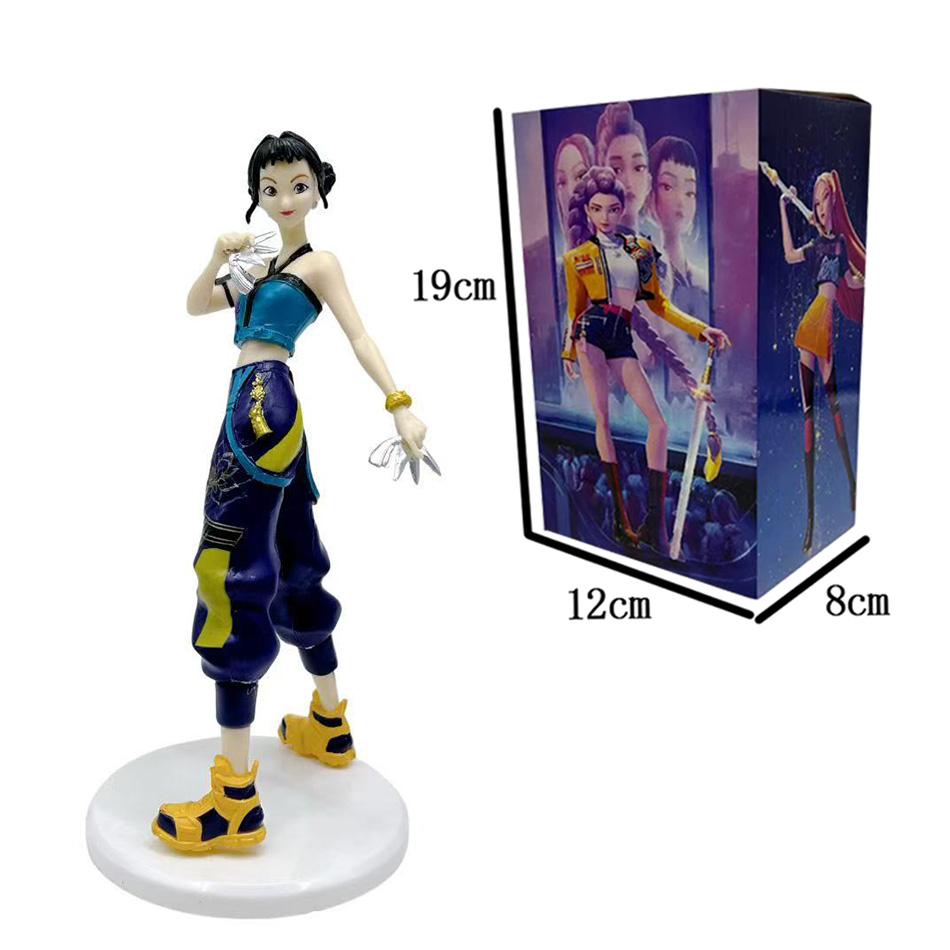 New Kpop Demon Hunters Figure K-Pop Demon Hunters Figures Huntrix Figures Toy Derpys Rumi Mira Zoey Sussy Figurine Ornament