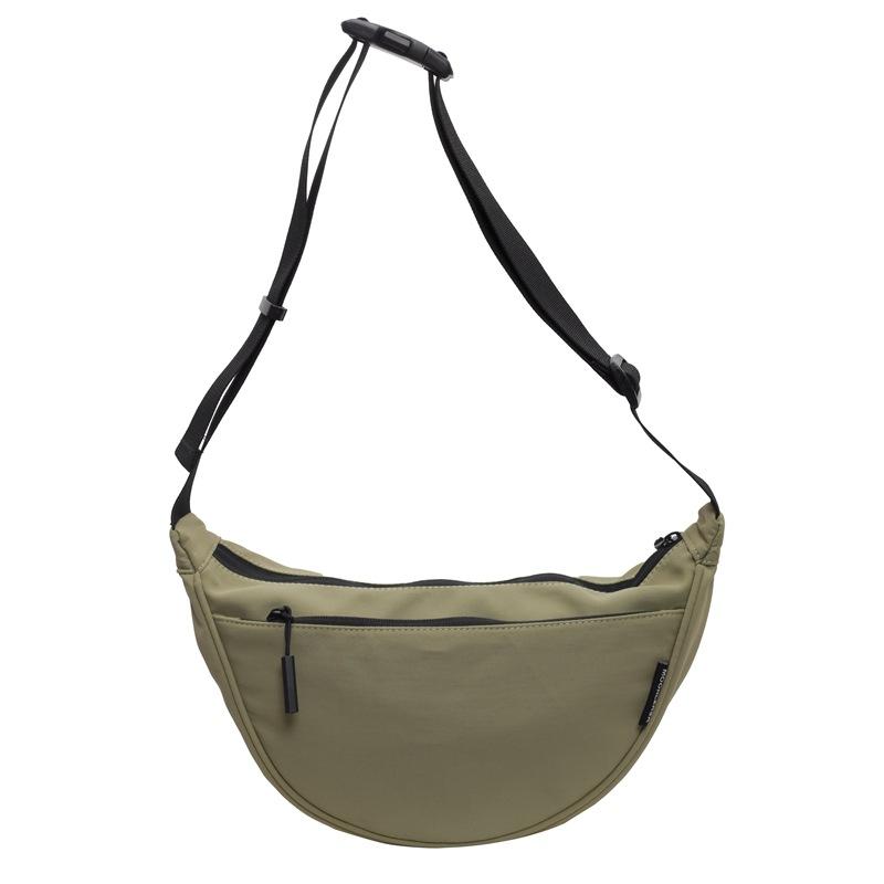 Nylon Cloth Crossbody Korean Bag Large Capacity New Texture Shoulder Crossbody Bag Casual Dumpling Bag Casual Versatile