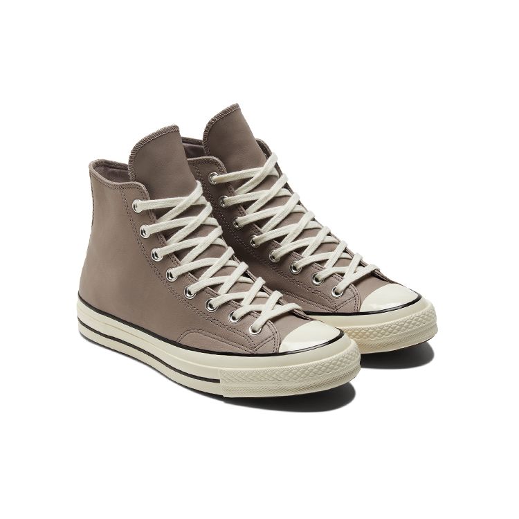 Converse Chuck 70 High Grey Ivory Unisex Sneakers White 173130C
