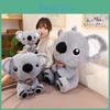 Adorable Australian Tree Stump Koala Plush Toy Soft Cuddly Animal Companion For Kids