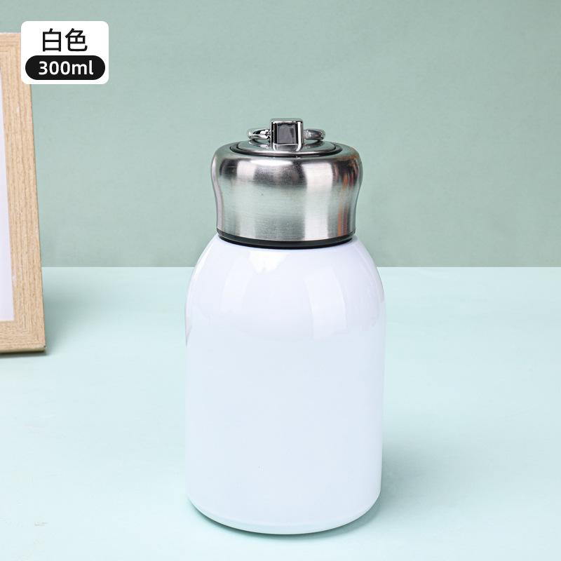Chinese Style Print Insulated Tumbler 316 Stainless Steel Mini Pocket Cup with Hanging Loop