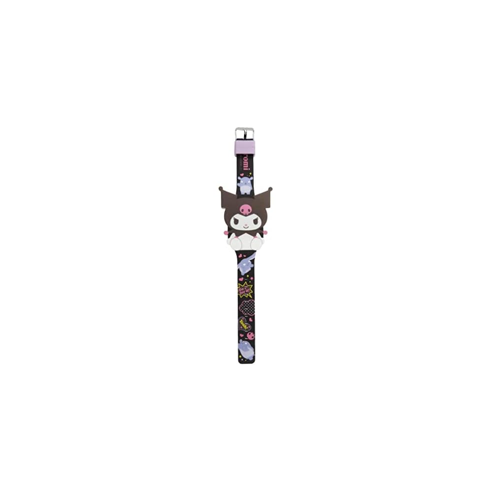 Sanrio Chroimi Lighting Watch with LED Display, Adjustable Strap, and Water Resistant Design