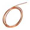 Copper Pipe Copper Round Tubing Soft Tube 2M Soft Copper Tube Pipe OD 4mm X ID 3mm for Refrigeration Plumbing Copper Tube