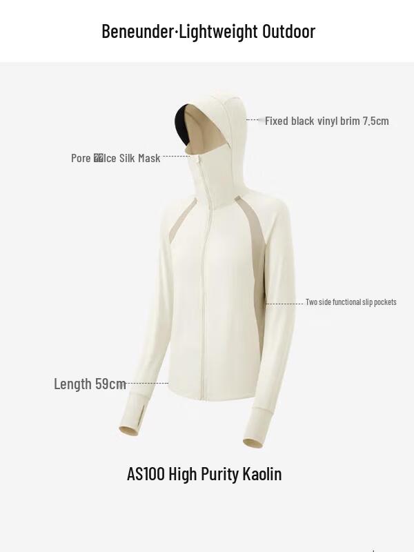 Beneunder Women s Breathable Sun Protection Jacket