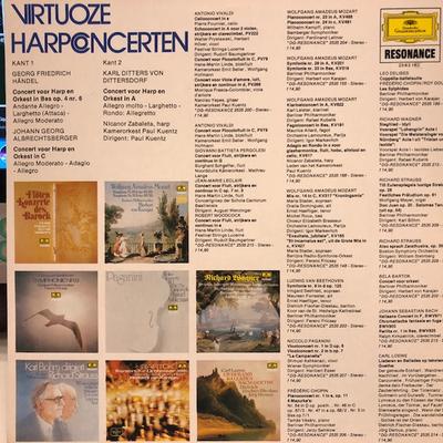 LP-Schallplatte GEORG FRIEDRICH HNDEL JOHANN GEO Virtuose Harfenkonzerte 2563182 Deutsche Grammophon Niederlande Klassik Gebraucht