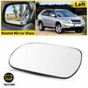 Mirror Glasses Side Left Driver Heated For Lexus RX300 04-09 RX330 RX350 RX400H