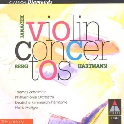 CD BERG, JANACEK, HARTMANN, THOMAS ZEH - Violin Concertos 0630196072 TELDEC Japan Soul/Funk Used