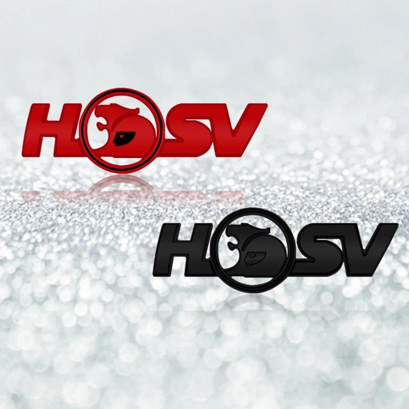 1pc New 3D Metal HSV Logo Emblem Decor Side Fender Rear Trunk Badge Sticker for HSV Astra Commodore VT VX VU VY HSV Cruze Rodeo Astra