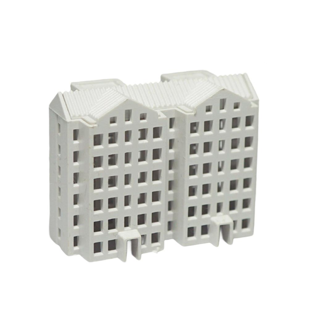 N Scale 1:500 Apartment Building Assembling Model Outland Realism Scene Sand Table Buildings Model for Spray Painting