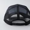 AVIREX Standard Military Mesh Cap Black XL Denim Jute Big Size Baseball Hat for Men
