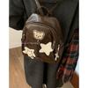 Vintage College Style Backpack Bag Women's Autumn and Winter 2025 New Korean Version Casual Backpack Large-capacity Student Schoolbag