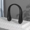 3000mA Portable Mini Hanging Neck Fan Bladeless Neckband Fan Digital Display Power Air Cooler USB Rechargeable Electric Fans