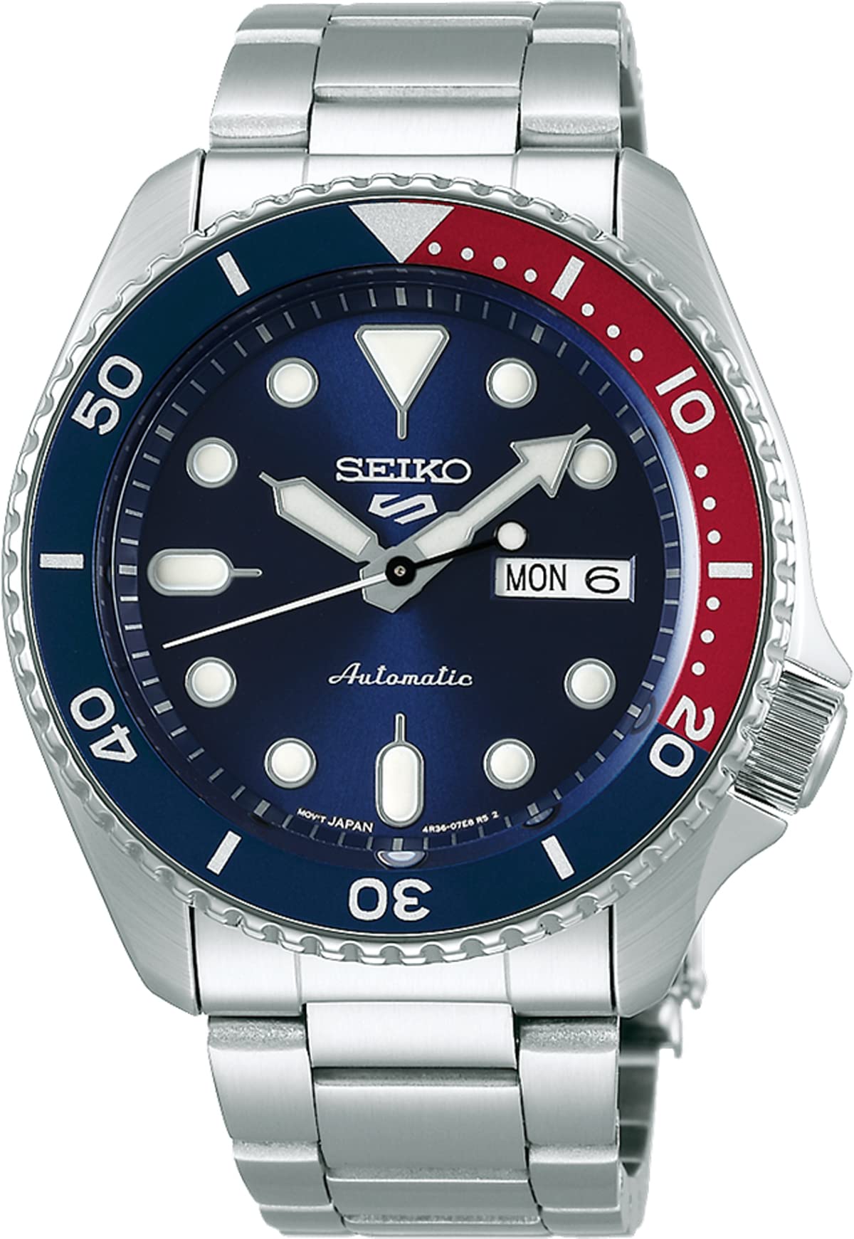 

SEIKO 5 SPORTS SKX Sports Style Automatic Mechanical Distribution Limited Model Watch Five Sports SRPD53 Blue x Red [Seiko] для чоловіків [Елемент]
