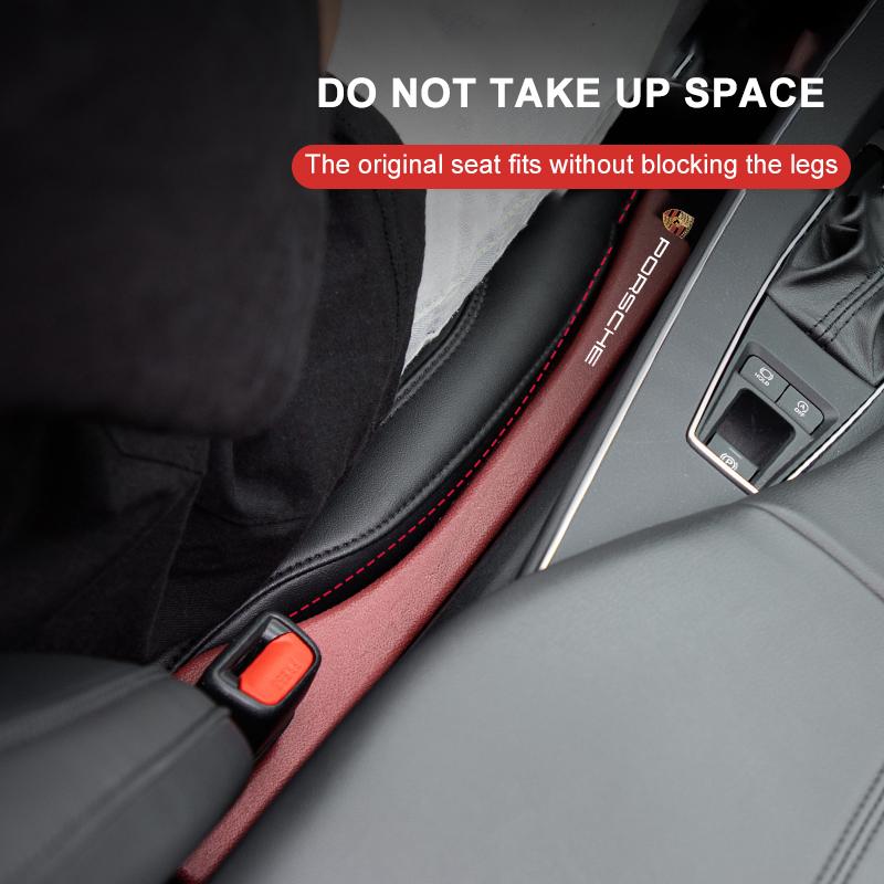 2pcs Car Seat Gap Plug Anti-Seat Leakage Chair Seat Sealing For Porsche Boxster Cayenne Panamera Macan Cayman 911 918 996 917 991