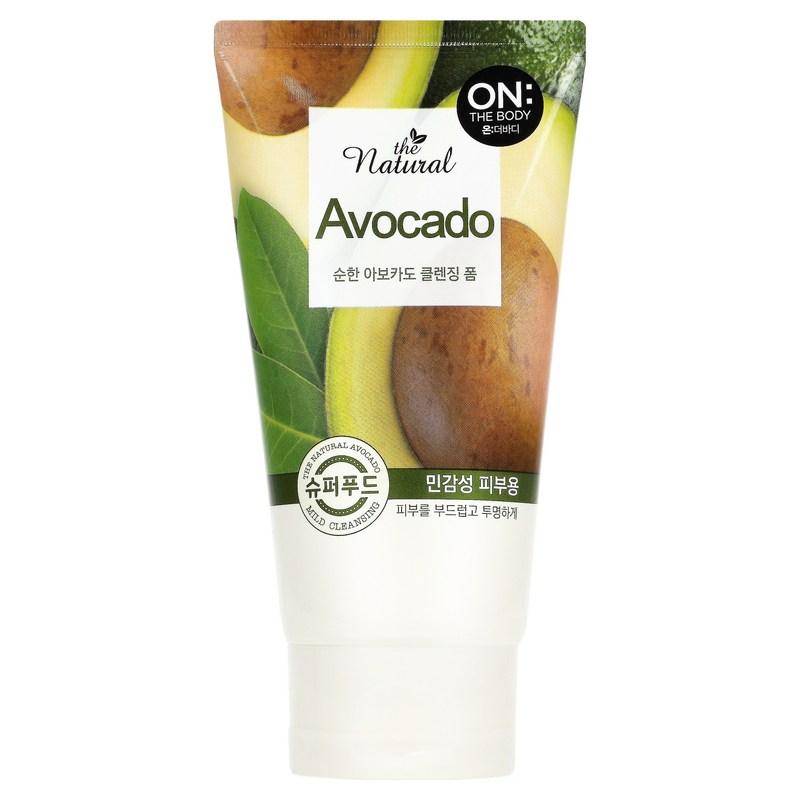 On the Body The Natural Avocado Gentle Cleansing Foam, 120g, 1 Pcs