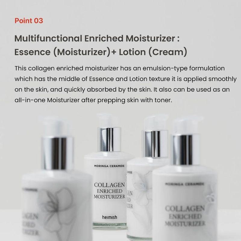heimish - Moringa Ceramide Collagen Enriched Moisturizer