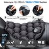 Motorcycle Gel Seat Cushion Motorcycle Seat Cushion 3D Honeycomb Anti-slip Moto Pressure Relief Ride Seat Pad Moto Accessories