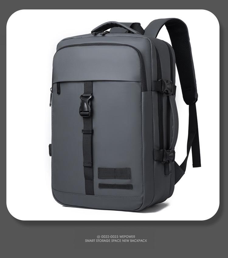 

2024 Унисекс Многосекционный Повседневный Рюкзак: Большая вместительная сумка для бизнеса и колледжа One Size серый