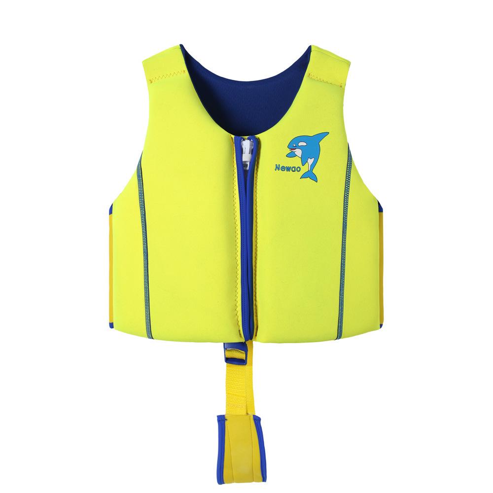 Children's Professional Buoyancy Life Jacket for Snorkeling, Swimming, and Warm Drifting - Boys' and Girls' Vest