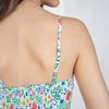 Virgio Women Crop Length Half Fitted Fit Sweetheart Neck Top