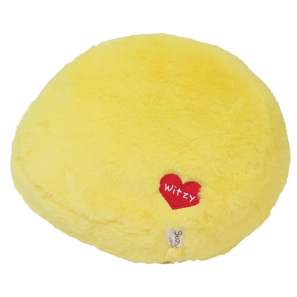 T'S Factory Suzie Zoo Mini Face Cushion, Witzy, Embroidered, for Children's Rooms, Character Decor, SZ-5529242WT