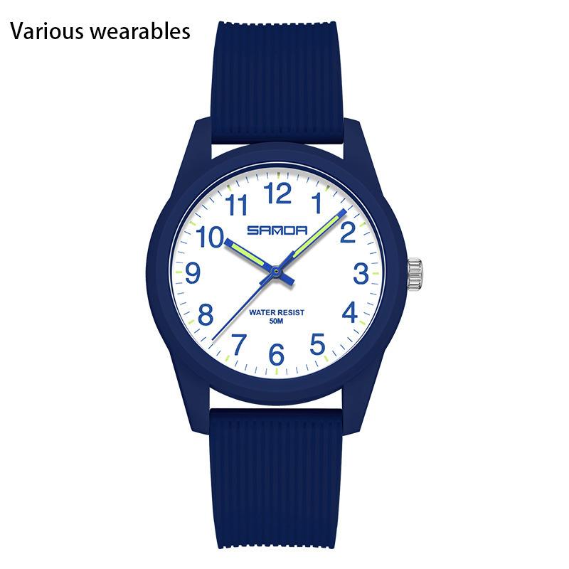 

Новые пары с календарем, свежие трендовые часы для отдыха на природе, креативные мужские и женские молодежные студенческие часы