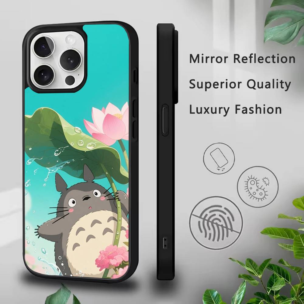 CUTE T-TotoroS-ES Anime Phone Case For IPhone 17,16,15,Pro,Max,Air,14,Plus,13,12,11 Magesafe Wireless Charge Cover