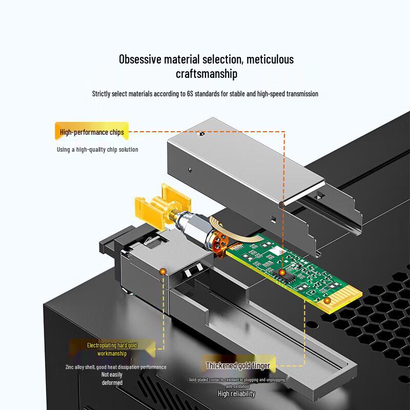 Shanze SZ-SCQ10AB Gigabit SFP Single-Fiber SC Transceiver