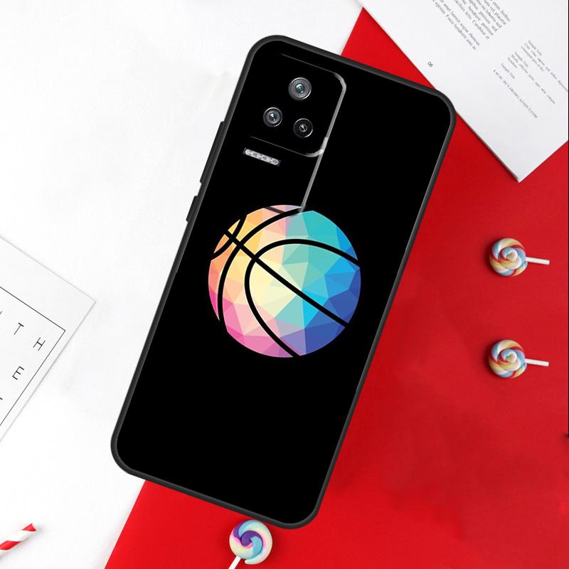 Basketball Ball Cover For Xiaomi 14T 11T 12T 13T Pro 13 14 15 Ultra POCO X7 Pro X3 X5 X6 F5 F6 M6 Pro Case