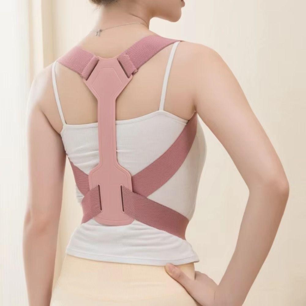 Invisibility Back Support Belt Adjustable Corrector Corset Back Neck Brace  Spine Support