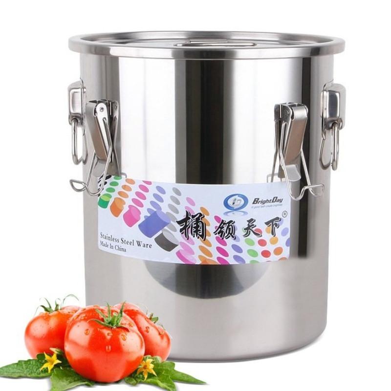 Stainless Steel Sealed Can Multi Functional Brewing And Distillation Equipment Large Capacity Household Food Storage Barrel