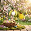 Storage Functions Easter Chick Decorations Plastic Eggshells Easter Hanging Eggs  Egg Hunt Games