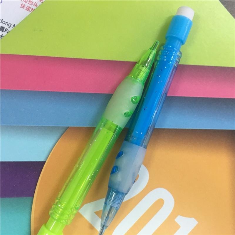 20Pcs Small Automatic Pencil with Small Eraser 0.7MM Mechanical Pencil Automatic Drafting Pencil for Writing Drawing