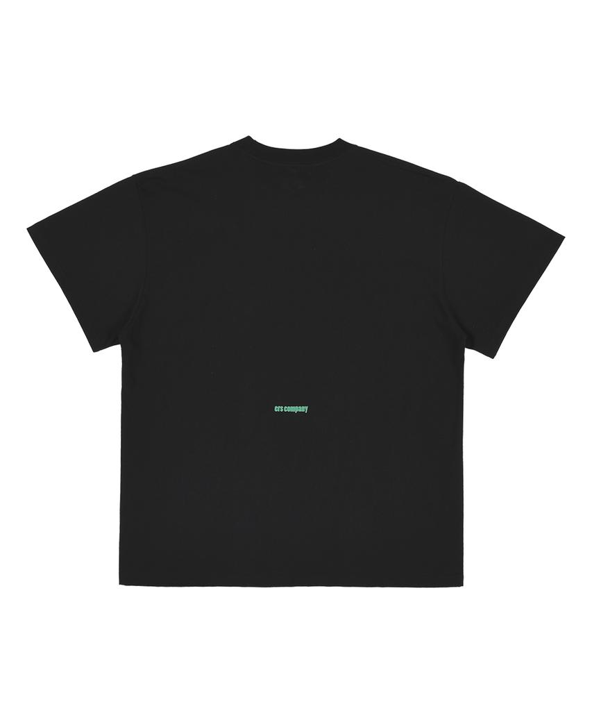 Ialeseuko Wave Logo T-Shirt_Black